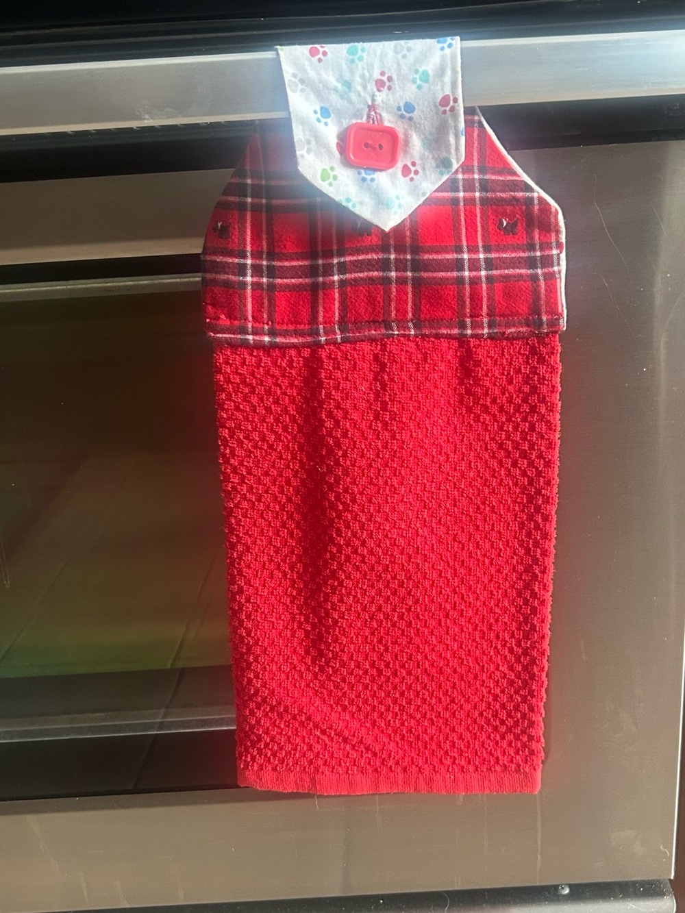 Scottie theme kitchen towel